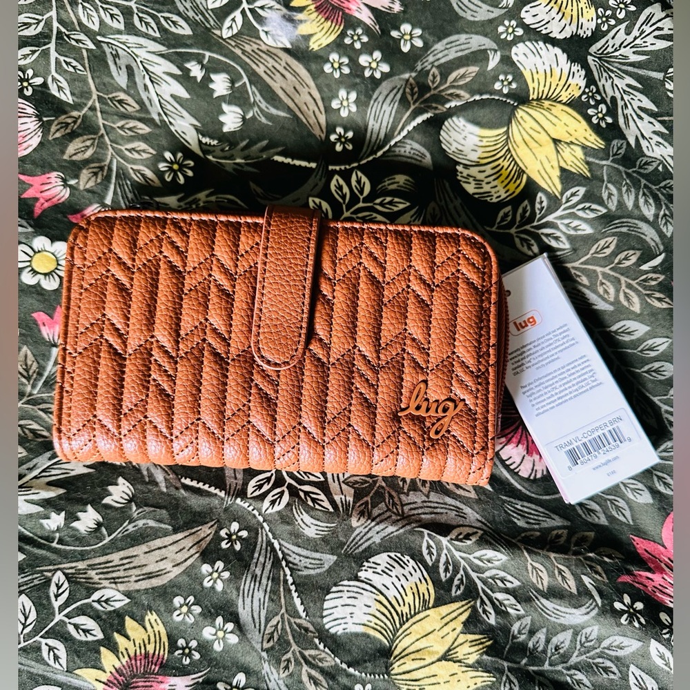 Lug Tram Classic VL Quilted Wallet Copper